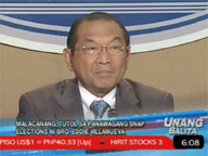 Malaca&ntilde;ang rejects Bro. Eddie Villanueva's call for snap polls