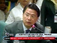 Senate asks Favila for copy of ZTE contract