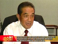 Former PNOC chief denies he's Senate's 'surprise witness'