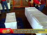 Remains of Pinay, son killed in Japan finally home