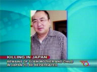 Remains of slain mother, son to be repatriated from Japan