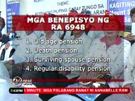 RA 6948 gives war vets more benefits