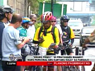 'Biking Priest' not allowed to deliver letter to Arroyo
