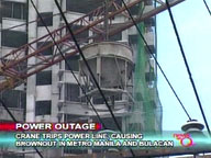 Construction mishap causes brownout in Metro Manila, Bulacan
