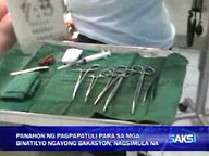  Saksi:  Circumcision season kicks in