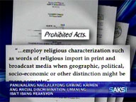  Saksi:  Bill vs racial discrimination draws cheers, jeers