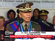 Lt. Gen. Alexander Yano is new AFP chief