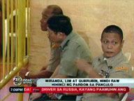 Miranda, Lim, Querubin won't ask Arroyo for pardon