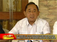 JDV undecided over appearing in Senate's ZTE inquiry