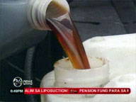Vehicles can be converted to run on vegetable oil