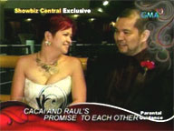 <b>Showbiz Central:</b> The Cacai and Raul wedding