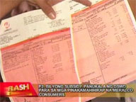 DWSD eyes P2-subsidy for Meralco's poorest consumers