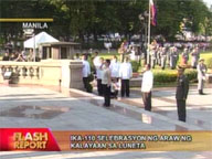 Arroyo leads 110th RP Independence Day rites at Luneta