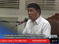 DOJ wants probe on human smuggling problem