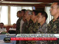 11 Magdalo members in Oakwood mutiny found guilty