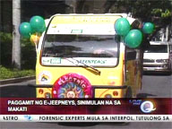 E-jeepneys start plying streets of Makati
