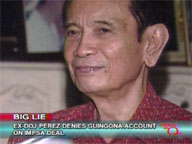 Ex-DOJ chief Perez disputes Guingona account on IMPSA Deal