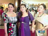  Saksi:  Chic designer gowns add color to Arroyo's SONA
