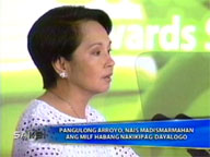   Saksi:   Arroyo wants MILF disarmed during peace talks