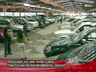 Environment group wants selling of second-hand cars stopped