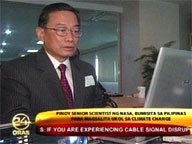 Pinoy senior scientist at NASA visits RP