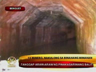 13 miners trapped in mine in Itogon, Benguet