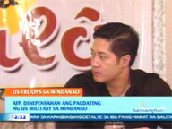  QTV:  AFP defends US military presence in Mindanao