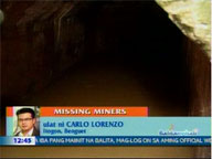 QTV:  Seach for 14 miners in Itogon, Benguet continues