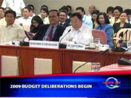   QTV:   2009 budget deliberations start