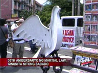Activists remember 36th martial law anniversary