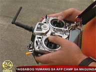 Manila police chief talks about spy chopper