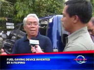   QTV:   Pinoy invents fuel-saving device