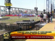 Rihanna, Chris Brown concernt pushes through on Sunday