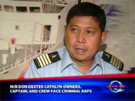 <b> QTV: </b> M/B Don Dexter Cathlyn owners, captain, and crew face criminal raps