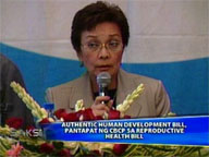   Saksi:   CBCP crafts own RH bill