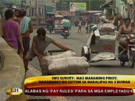 SWS survey: More Pinoys experience hunger