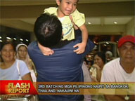 3rd batch of Pinoys stranded in Thailand back in RP