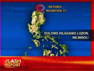 Quake hits north Luzon