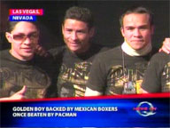 <b> QTV: </b> De la Hoya backed by Mexican boxers once beaten by Pacman