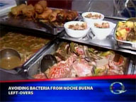  QTV:  DOH: Beware of spoiled Christmas leftovers