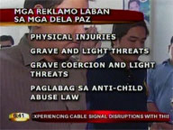 Criminal charges filed vs DAR chief's sons, bodyguards