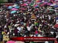 Cagayan de Oro has its own big Black Nazarene feast