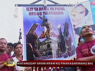 Some devotees hold vigil on eve of Black Nazarene feast