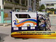 E-Trike teaching students computer use