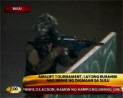 Airsoft tournament held in Sulu
