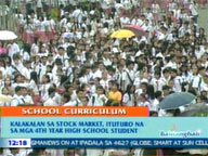  QTV:  RP stocks to be taught to 4th year high school students
