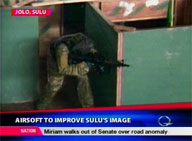 <b> QTV: </b>Sports Action: Airsoft to improve Sulu's image