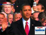  The Inauguration:  President Barack Obama takes oath