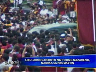 <b>Saksi:</b> 3M devotees troop to Black Nazarene procession