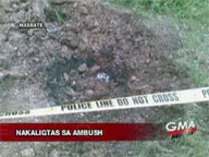 Masbate governor survives ambush